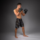 Шорти - Venum Matupa Fightshorts - Black/Grey/Gold​